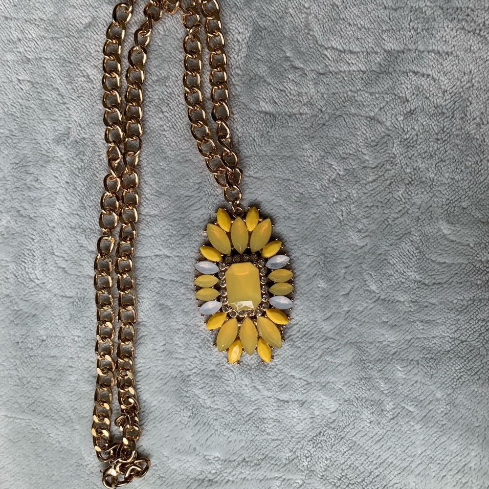 Vintage inspired medallion necklace